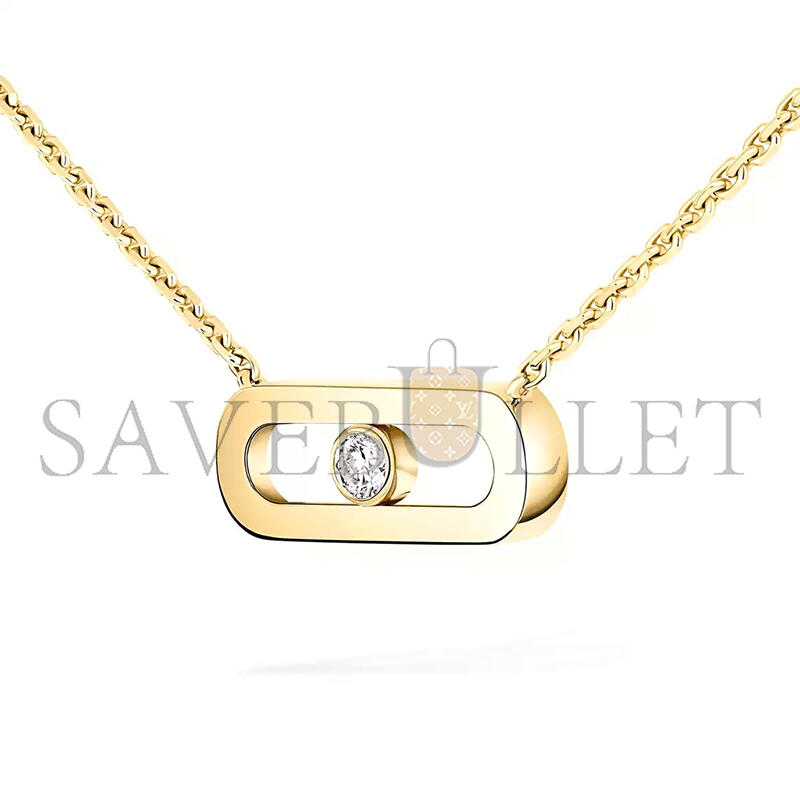 MESSIKA MOVE UNO NECKLACE YELLOW GOLD DIAMOND NECKLACE 14613-YG MESSIKA MOVE UNO NECKLACE YELLOW GOLD DIAMOND NECKLACE 14613-YG